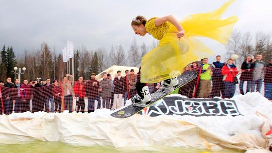 Marfuša, Avatar i pan podnikatel. Ti všichni vyrazili snowboardem přes vodu