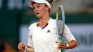 Barbora Krejčíková v prvním kole French Open 2022