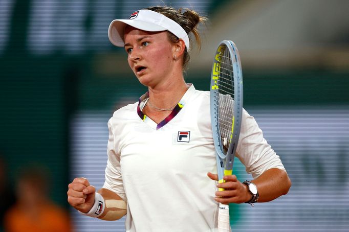 Barbora Krejčíková v prvním kole French Open 2022