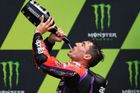 Bez motoru to zatím nejde. Hvězda MotoGP při cyklistické premiéře pohořela