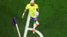 Neymar v osmifinále MS 2022 Brazílie - Jižní Korea