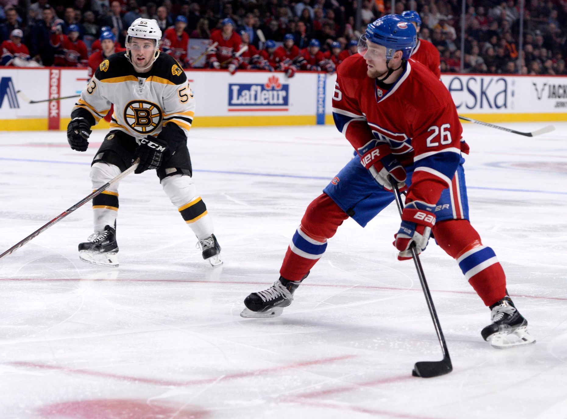 Montreal Canadiens - Boston Bruins: Jiří Sekáč