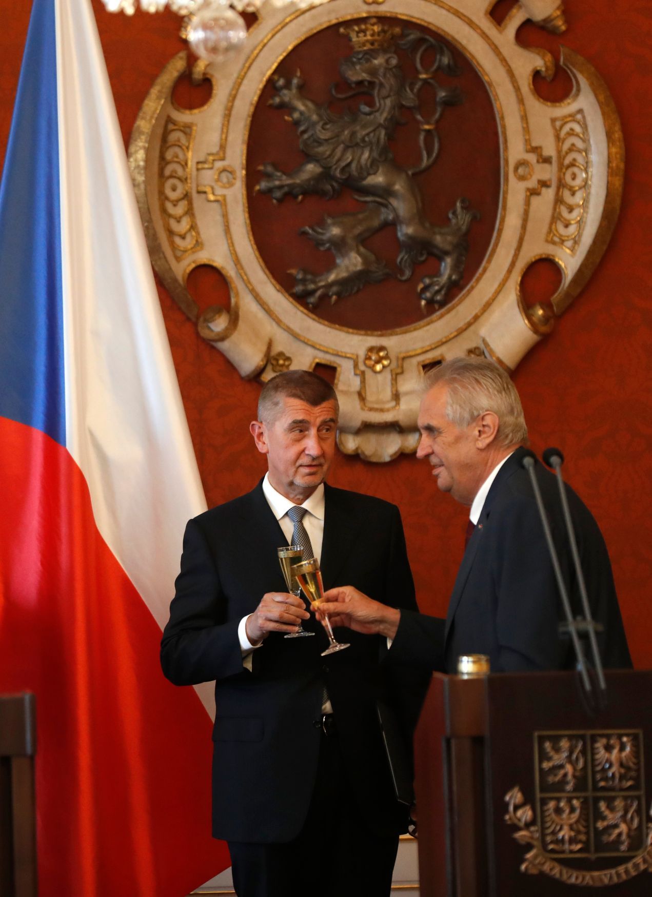 Babiš Zeman jmenování premiéra červen 2018