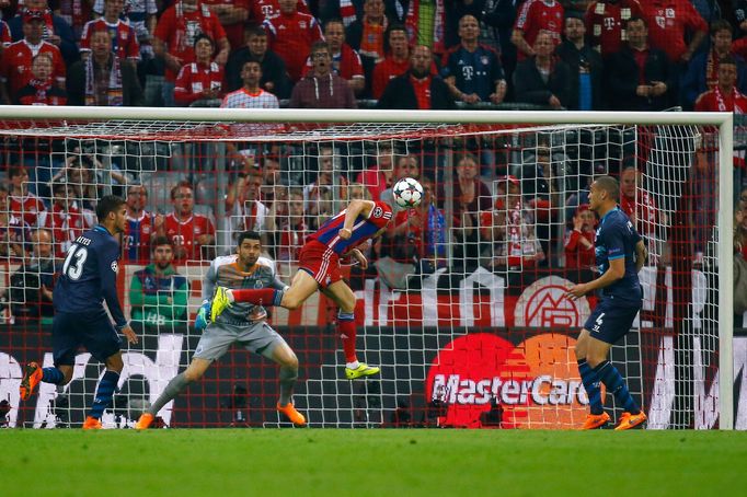 LM, Bayern-Porto: Robert Lewandowski dává gól na 3:0