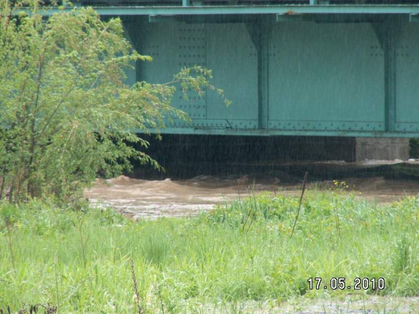 Povodně - Bystřička - 2010