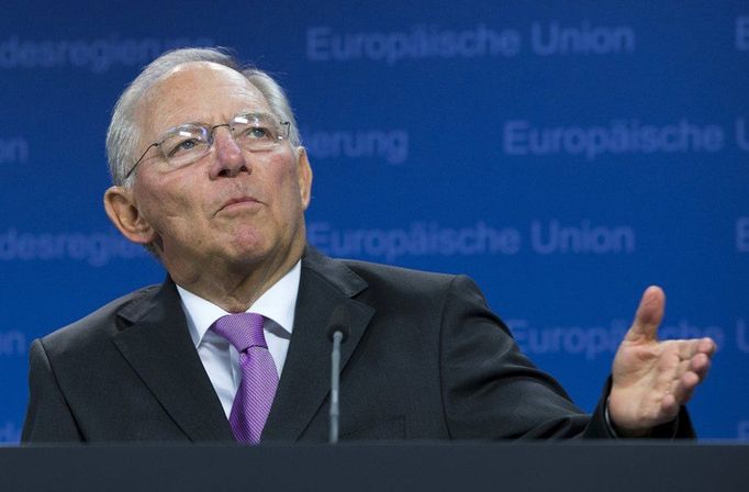 Německý ministr financí Schaüble.