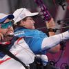 Šárka Musilová a David Drahonínský na paralympiádě v Tokiu 2020