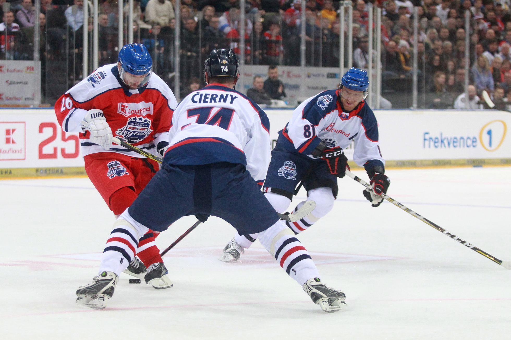 Zápas legend 2023, O2 arena, Česko - Slovensko
