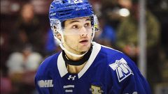 Kanadský hokejový obránce Luke Dragusica