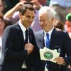 Wimbledon 2022, middle sunday (Roger Federer, John McEnroe)