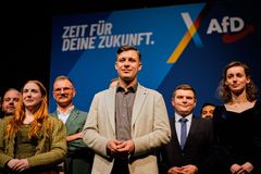 Mladík pronesl na sjezdu mladé AfD plamenný projev, mnohým připomínal Hitlera
