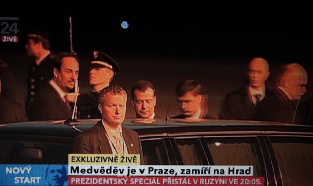 Přílet Medveděva