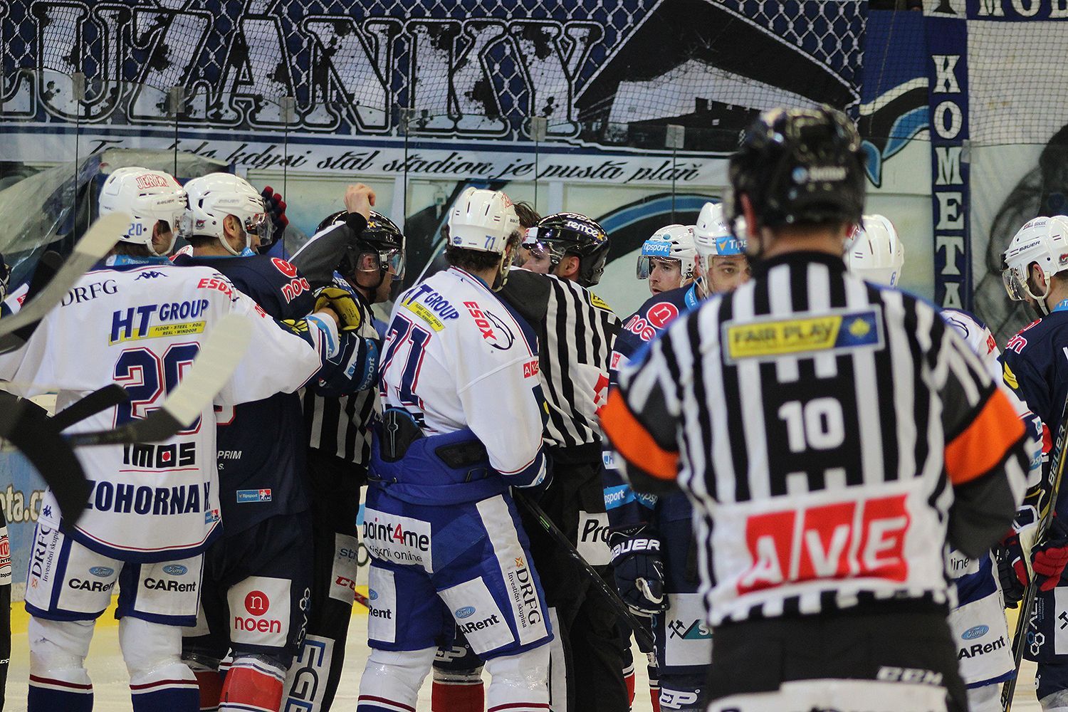 Kometa Brno - Chomutov, třetí předkolo play off 2016