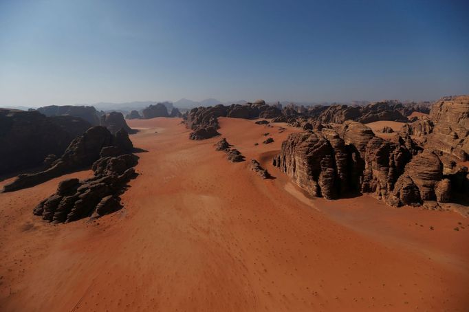 General view of NEOM in northwestern Saudi Arabia, January 11, 2021. Picture taken January 11, 2021. REUTERS/Hamad I Mohammed