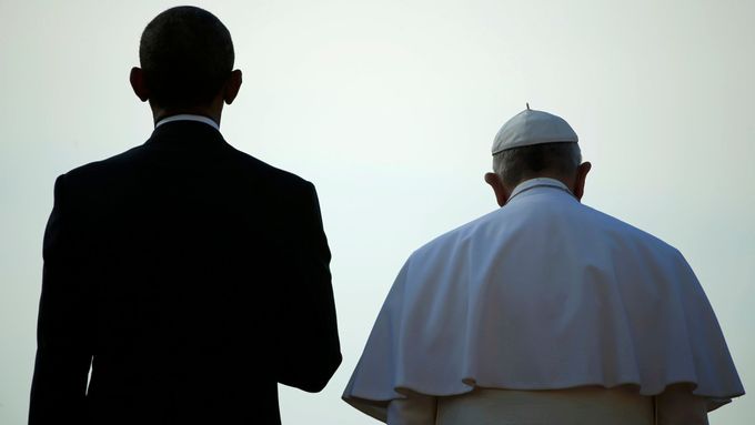 Papež František a Barack Obama. Návštěva ve Spojených státech.