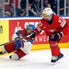 Ondřej Beránek a Jonas Siegenthaler ve finále MS 2024 Česko - Švýcarsko