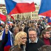 Demonstrace Pražský hrad 27. 9. 2025