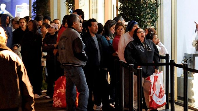 V USA začala vánoční nákupní horečka