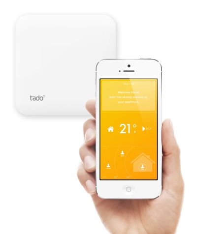 Tado: Mezi nejzajímavějšími produkty na veletrhu IFA najdeme i jeden s českou stopou. Nová verze chytrého termostatu Tado a přes telefon řízený teplotní ventil na radiátory sice vzniká v Německu, ale s českými penězi. Do firmy totiž investoval asi půl miliardy korun energetický kolos ČEZ. | Foto: Tado