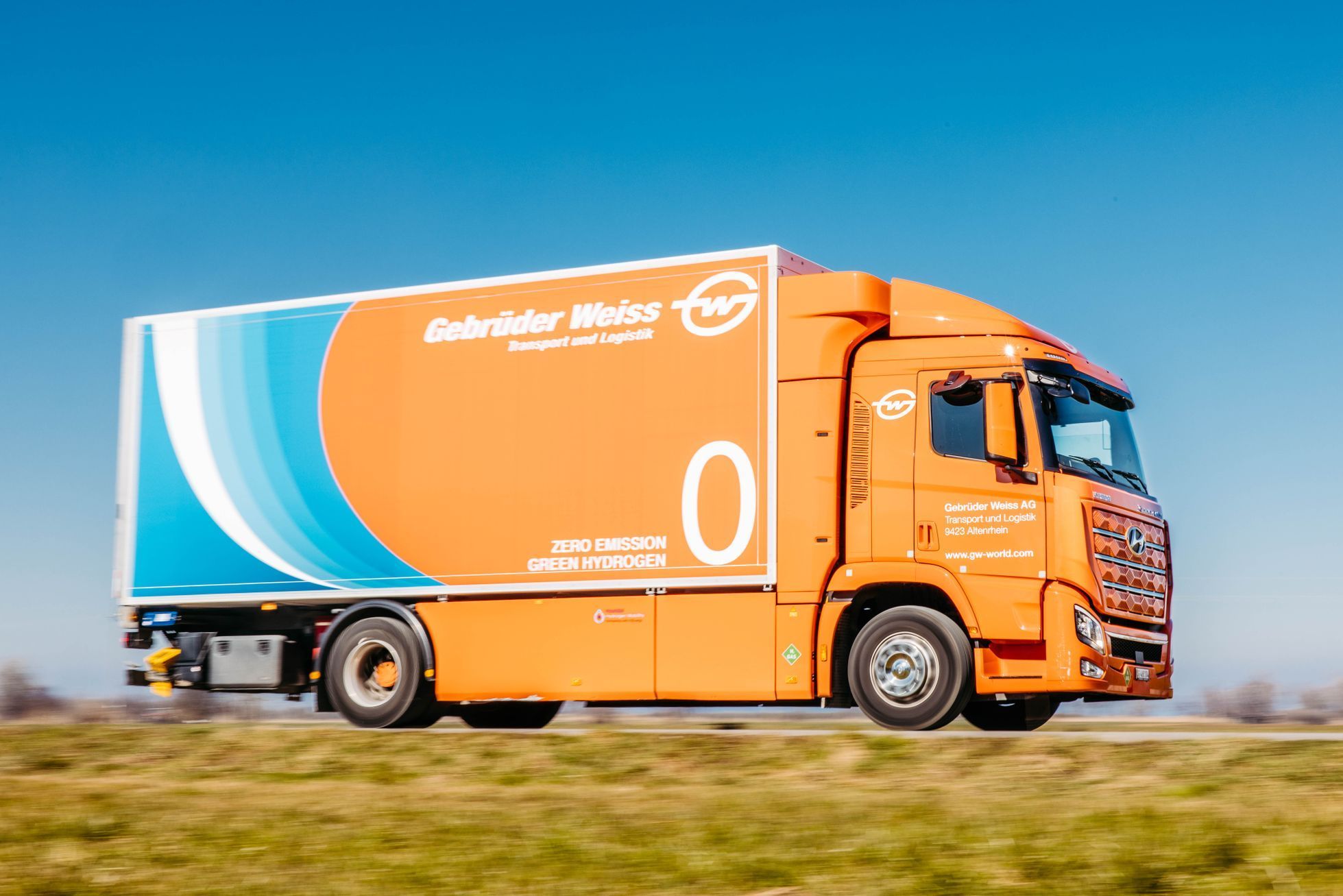 Hyundai Xcient vodíkové nákladní auto