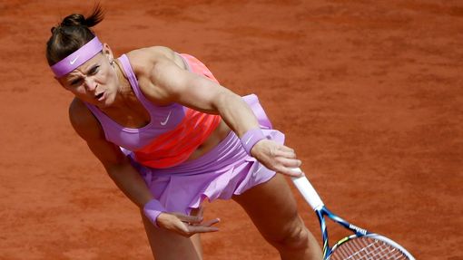 Lucie Šafářová ve čtvrtfinále French Open 2015
