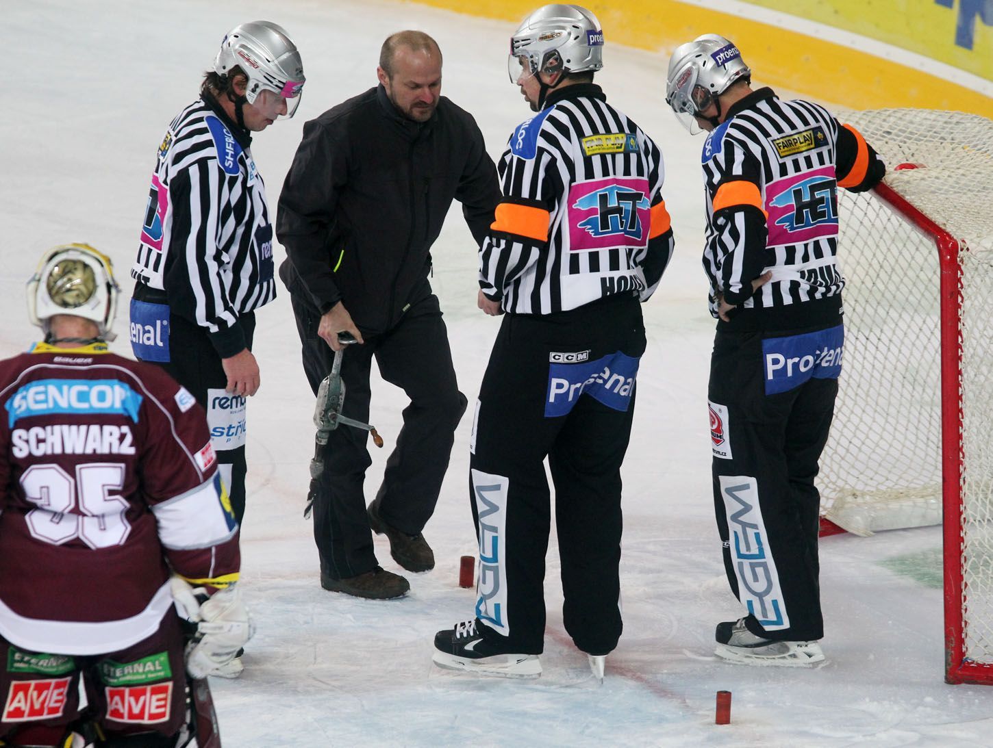 Sparta vs. Karlovy Vary, utkání hokejové extraligy
