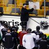 Boston Bruins trénuje před prvním finále Stanley Cupu 2013