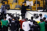Boston Bruins vedený Claudem Julienem (na snímku) zase "roztrhali" pittsburghské "tučňáky".