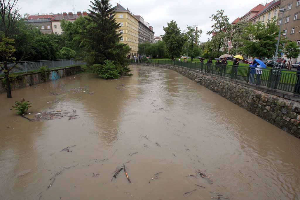 Rokytka měsíc po povodni