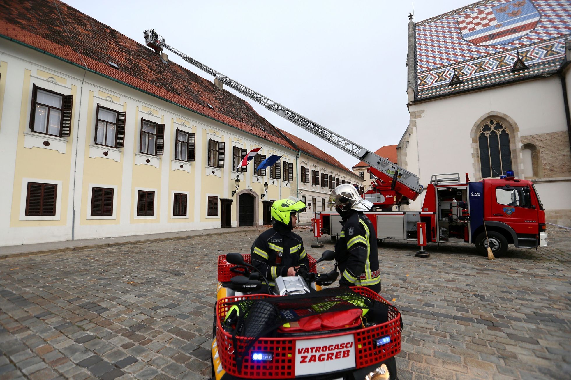 záhřeb chorvatsko zemětřesení