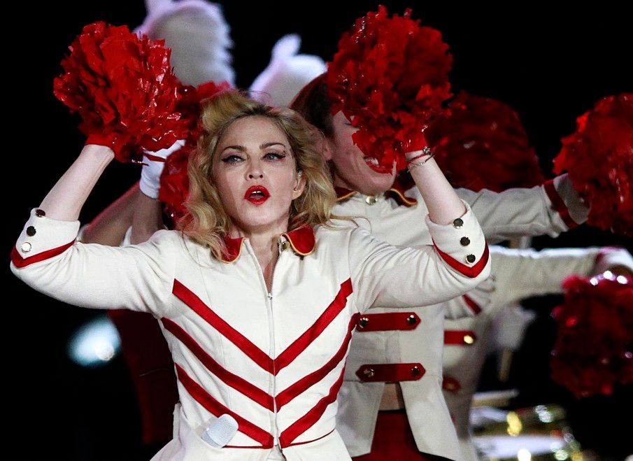 Madonna v rámci turné MDNA World Tour