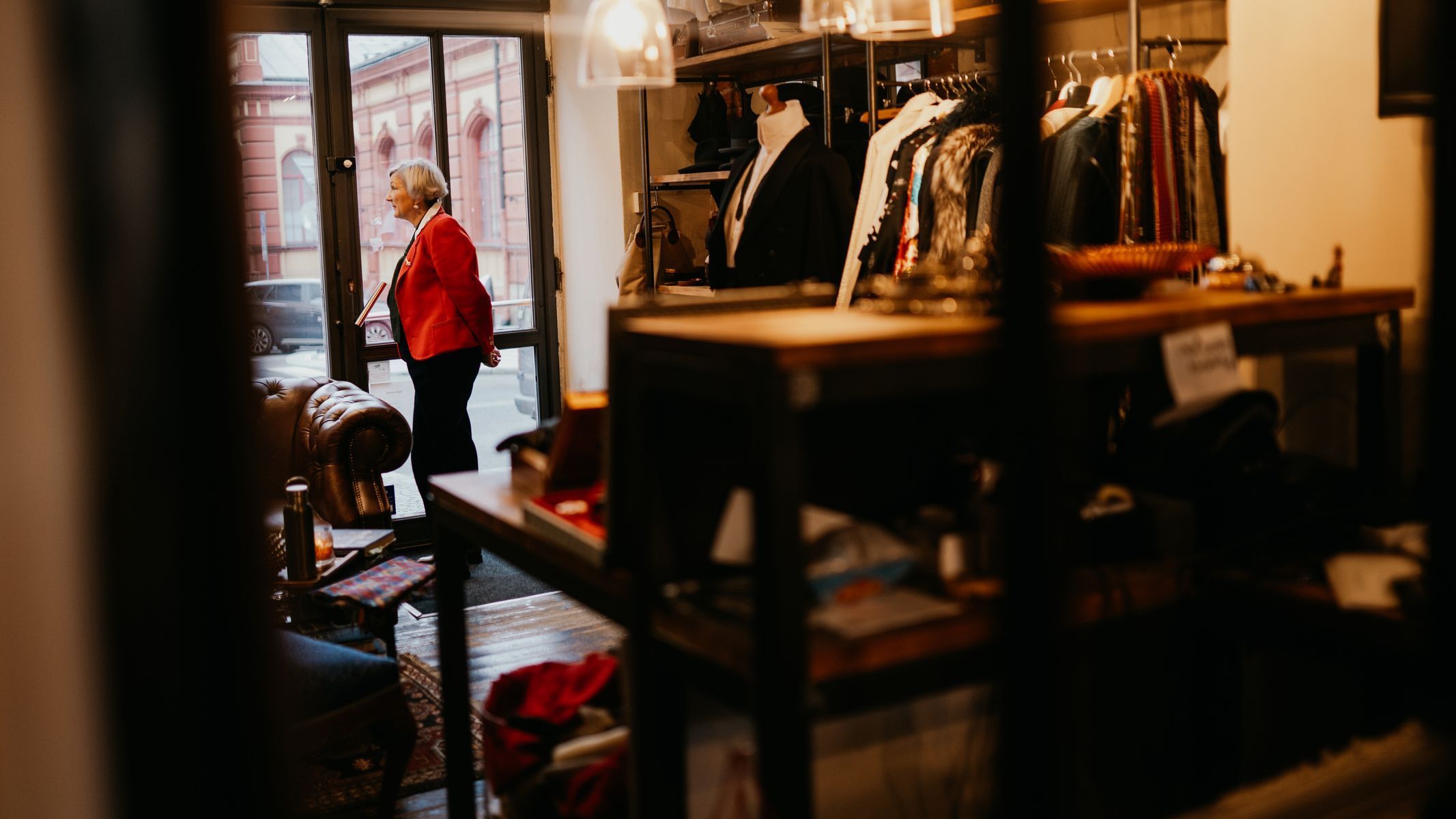 vintage sekáč Vinohrady móda