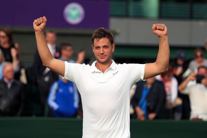 Marcus Willis, 772. hráč na žebříčku ATP. Wimbledon 2016