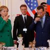 Hillary Clintonová a Dmitrij Medveděv