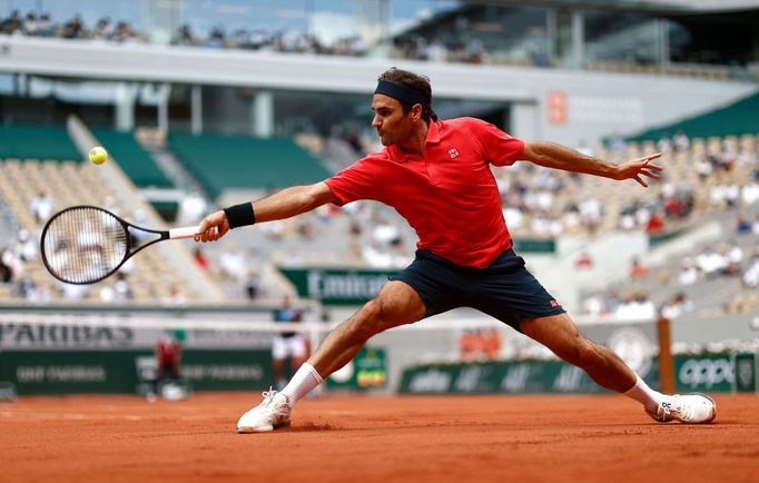 French Open, 2. kolo (Roger Federer)