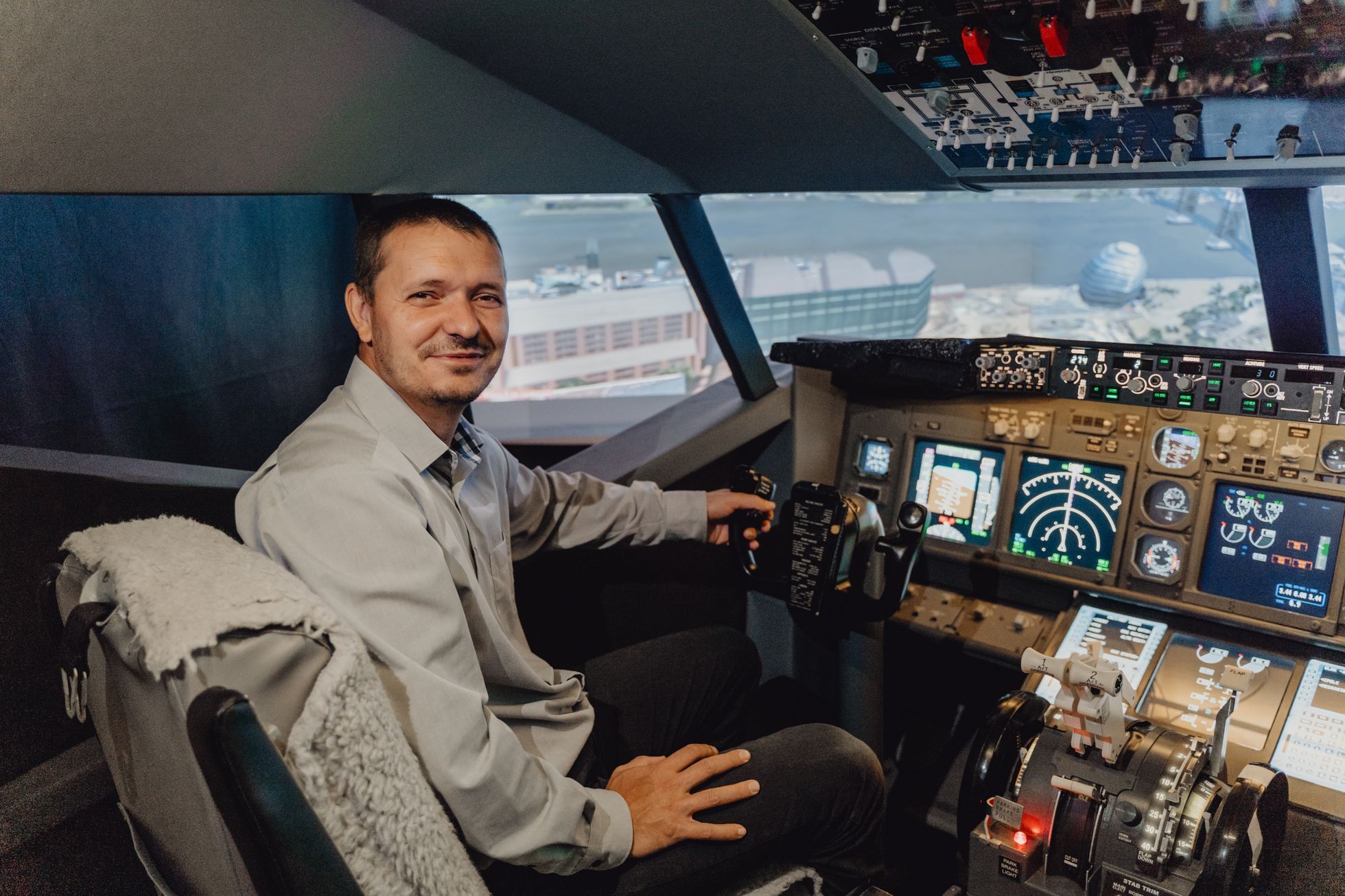 Letecký simulátor Němčičky