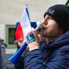 Stávka odborů, protest, demonstrace, pochod