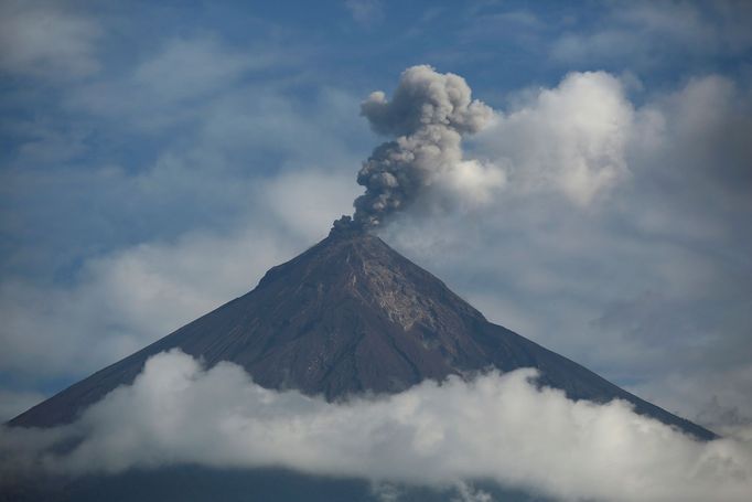 Situace v Guatemale po mohutné erukci sopky Fuego. Červen 2018.