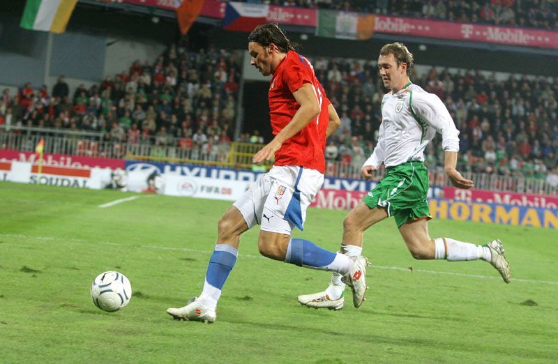 Fotbal Irsko-Česko: Jankulovski