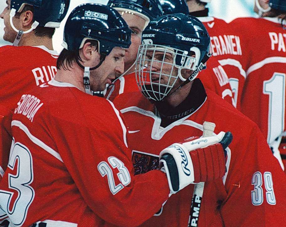 Nagano 1998: Petr Svoboda a Dominik Hašek