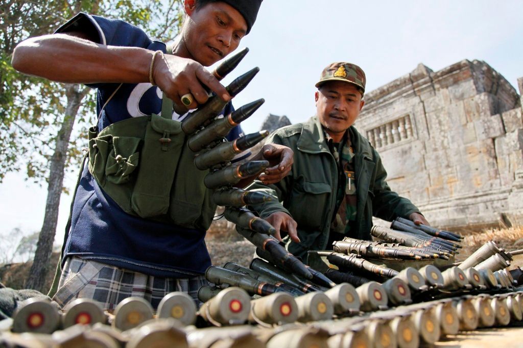 Boje na thajsko-kambodžské hranici - Preah Vihear