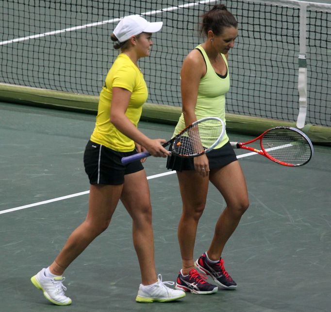 Fed Cup, Česko - Austrálie : Ashleigh Bartyová a Casey Dellacquaová