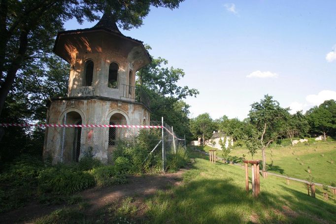 Pražská usedlost Cibulka na archivních fotografiích.