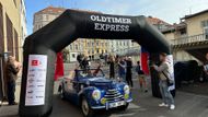 Nejstarším vozem na startu je Škoda 1102 Tudor Roadster z roku 1952.