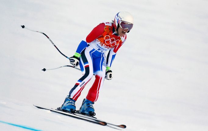 Soči 2014, super-G Ž: Marie Marchandová-Arvierová, Franci