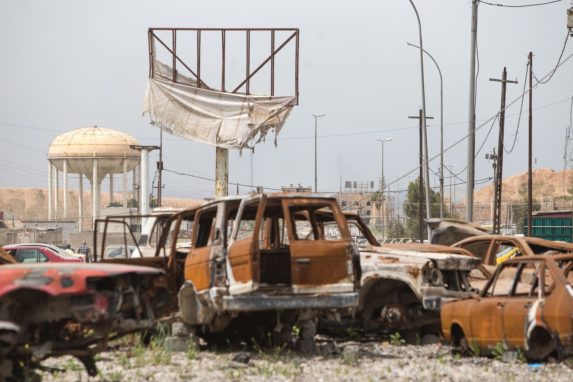 Východní Mosul po osvobození iráckou amrádou od Islámského státu, Irák