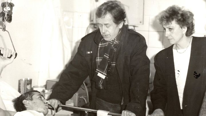 „Je lepší být na vozíku než s komunisty.“ Jan Potměšil vzpomíná na revoluci a Havla; Zdroj foto: Soukromý archiv Jana Potměšila