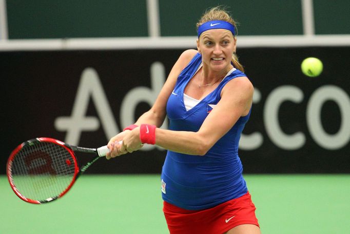 Fed Cup, ČR-Francie: Petra Kvitová