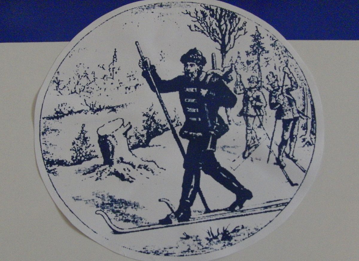 Historie lyžování -rakouští lyžaři, 1890