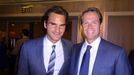 Roger Federer a Stefan Edberg